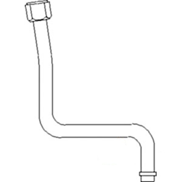 Aftermarket Evaporator Outlet Line Fits John Deere Tractor 7210 7410 7510 7600 7610 RE65804 - main